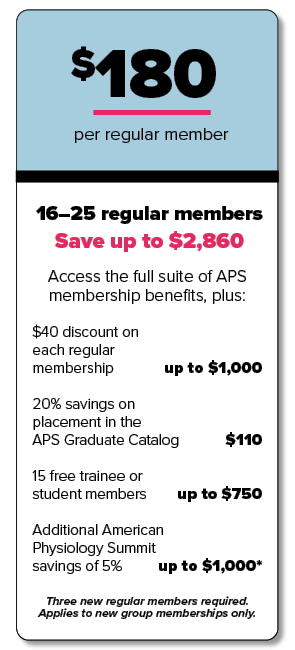 Group Membership 16-25 members