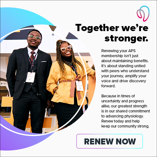 Renew your APS membership