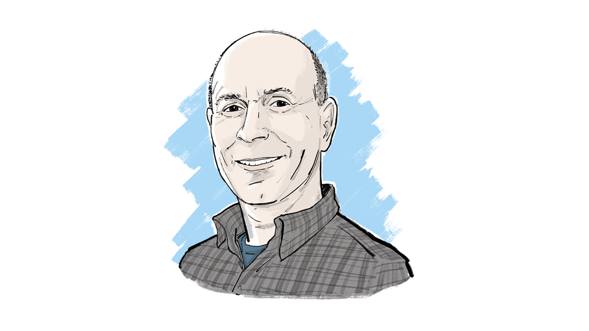 hand drawn picture of Douglas R. Seals, PhD